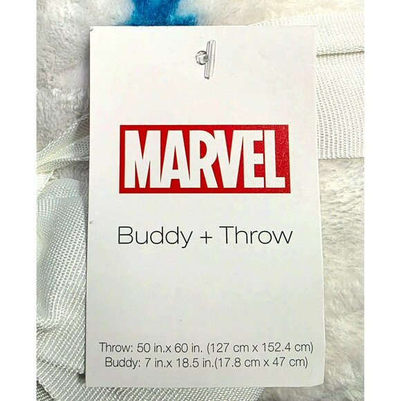 New Spiderman Buddy & Fleece Blanket Throw Plush Doll Marvel Holiday Christmas - Picture 11 of 12